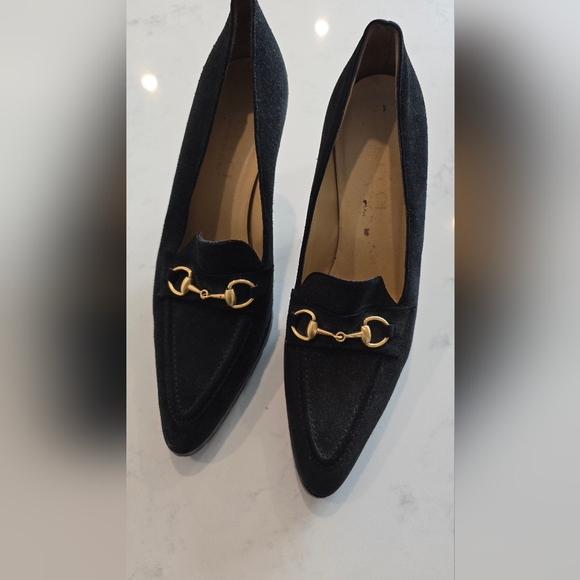 GUCCI - Black Heels Size 39 - Picture 1 of 6